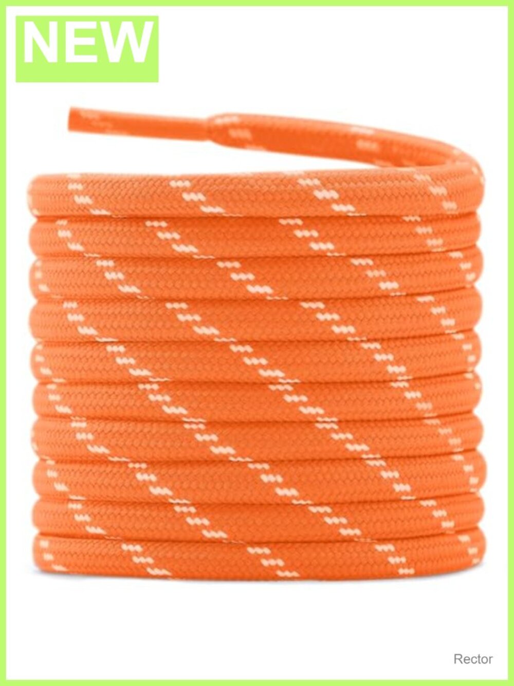 Heavy Duty Round Boot Laces for Hiking, 2 Pairs Polyester Shoelaces